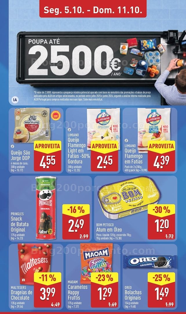 Antevisão Folheto ALDI Promoções de 4 a 10 outubro